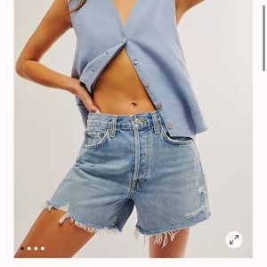 Agolde Parker Long Shorts